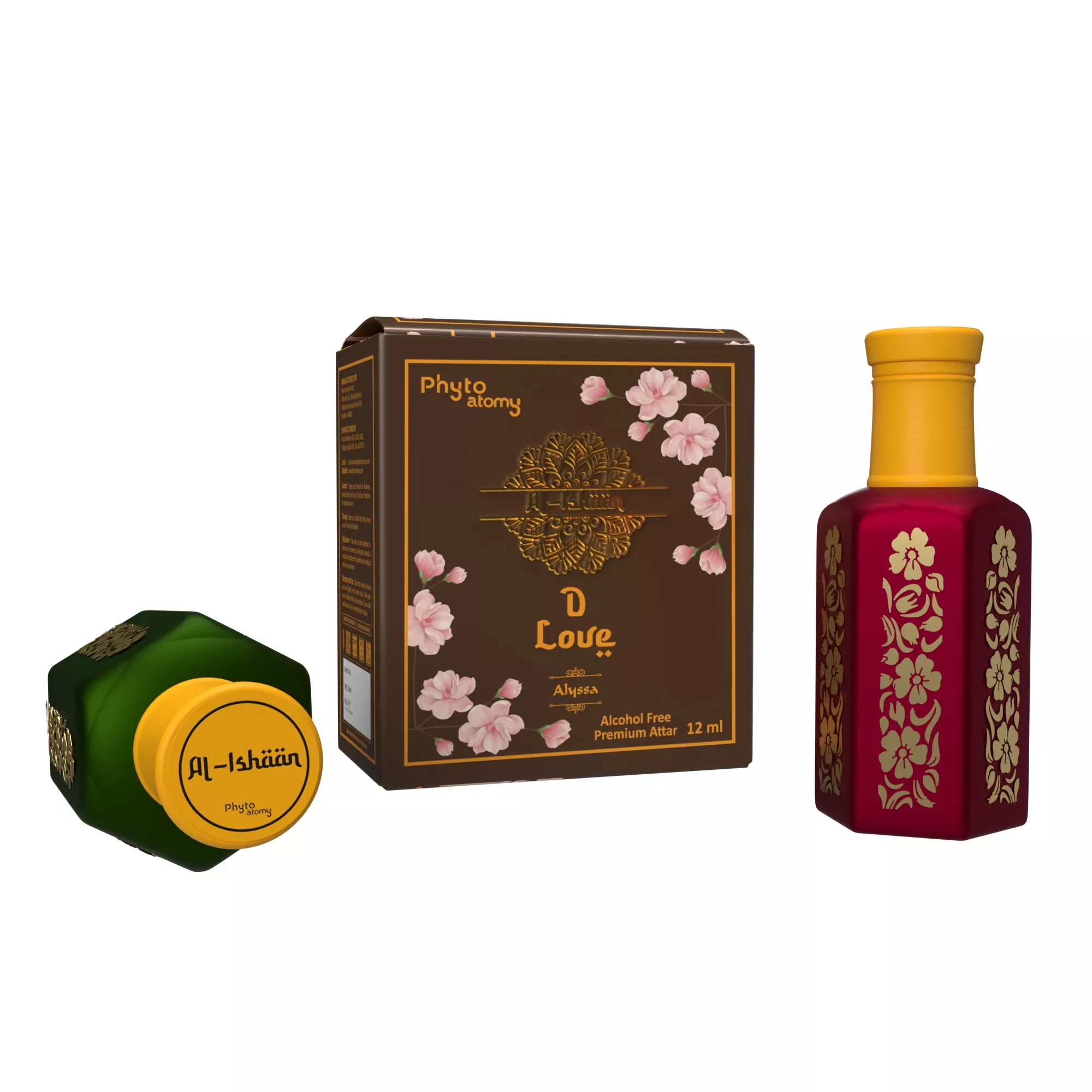 RBV B2B Al Ishan D Love Attar (12ml)-18 Pcs.